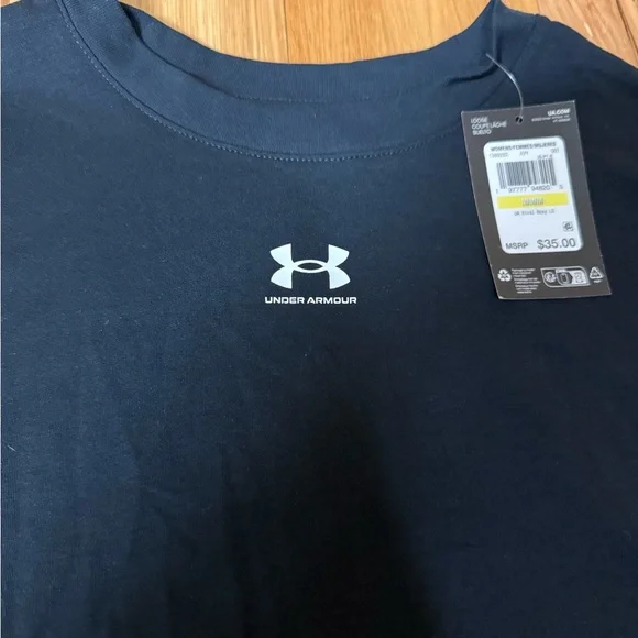 Under Armour Black Long Sleeve Tee - Picture 4 of 7